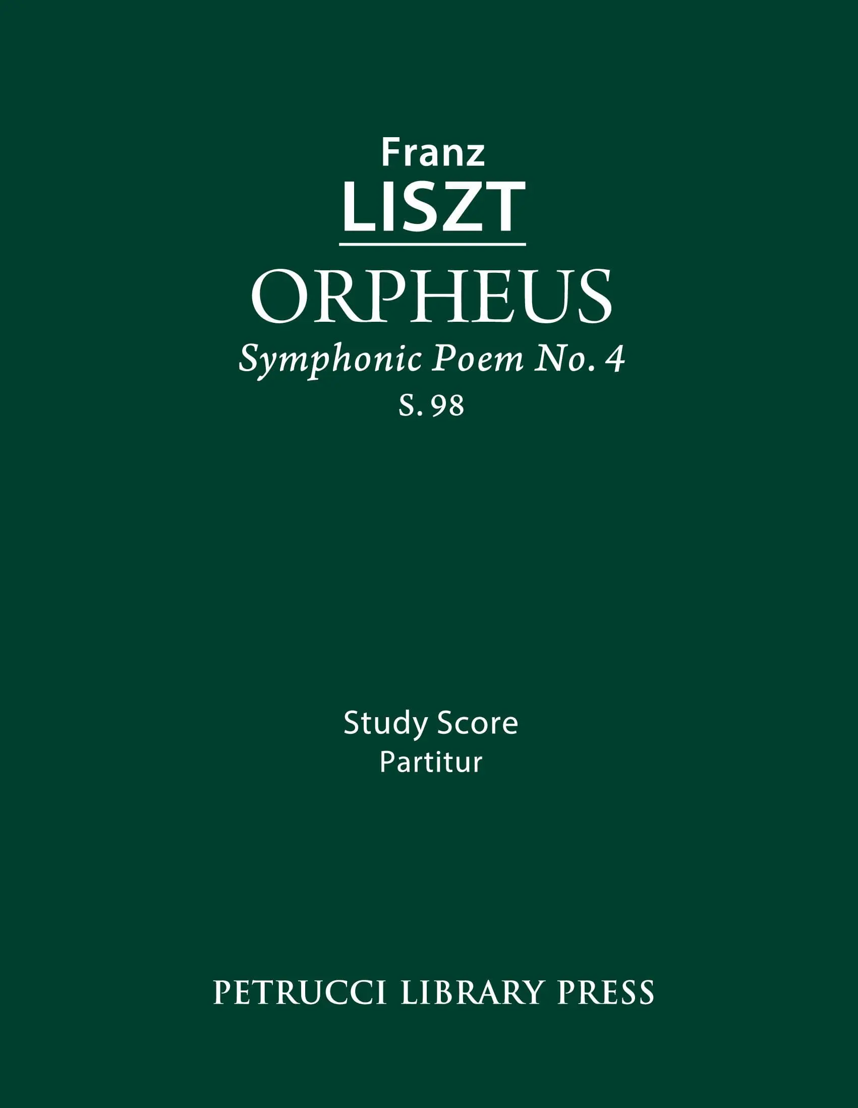 Orpheus, S.98 (Taubmann)