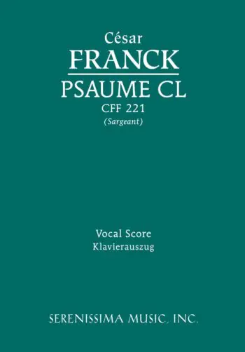 Psaume CL, CFF 221 (Sargeant)