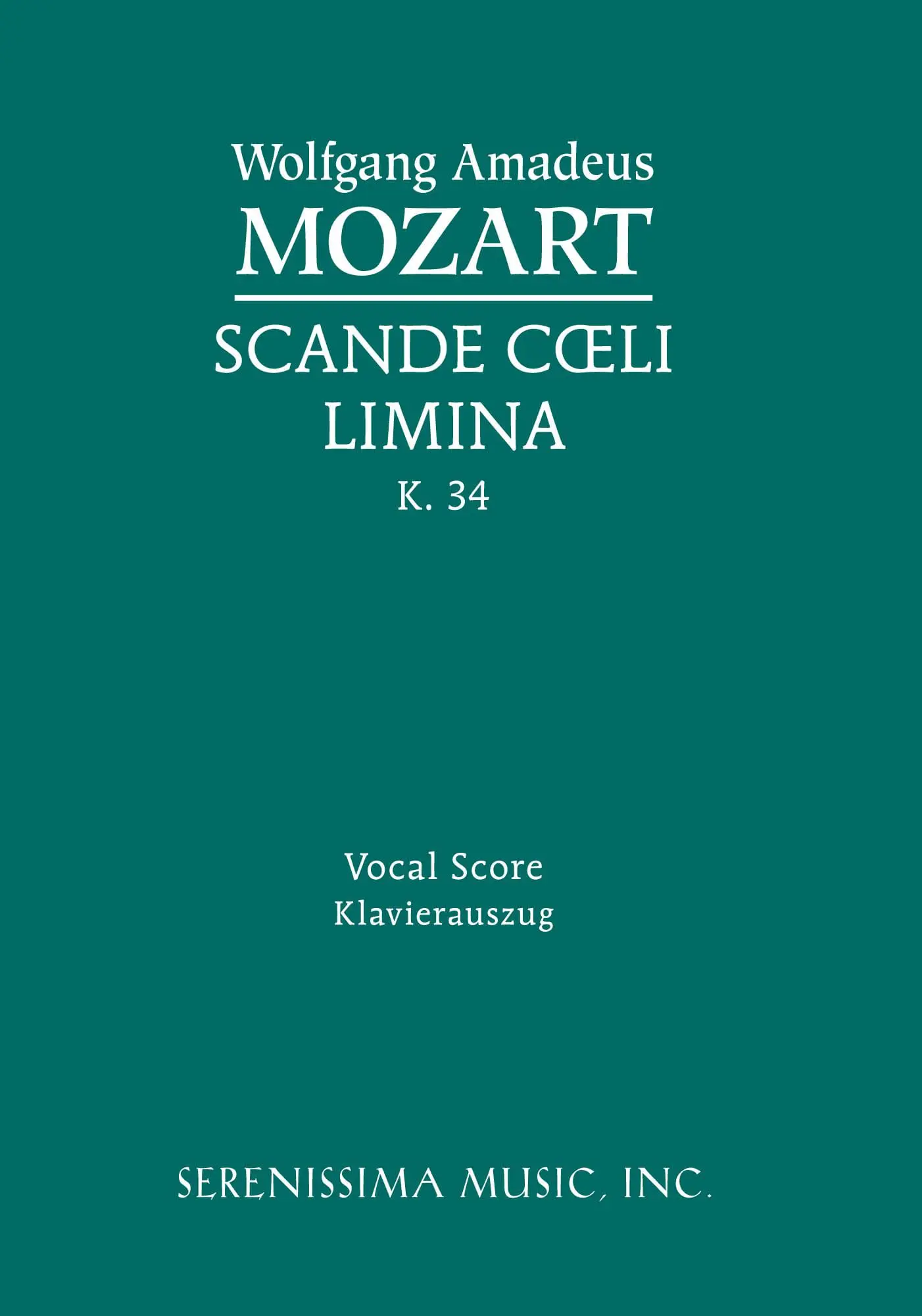 Scande coeli limina, K.34 (Sargeant)