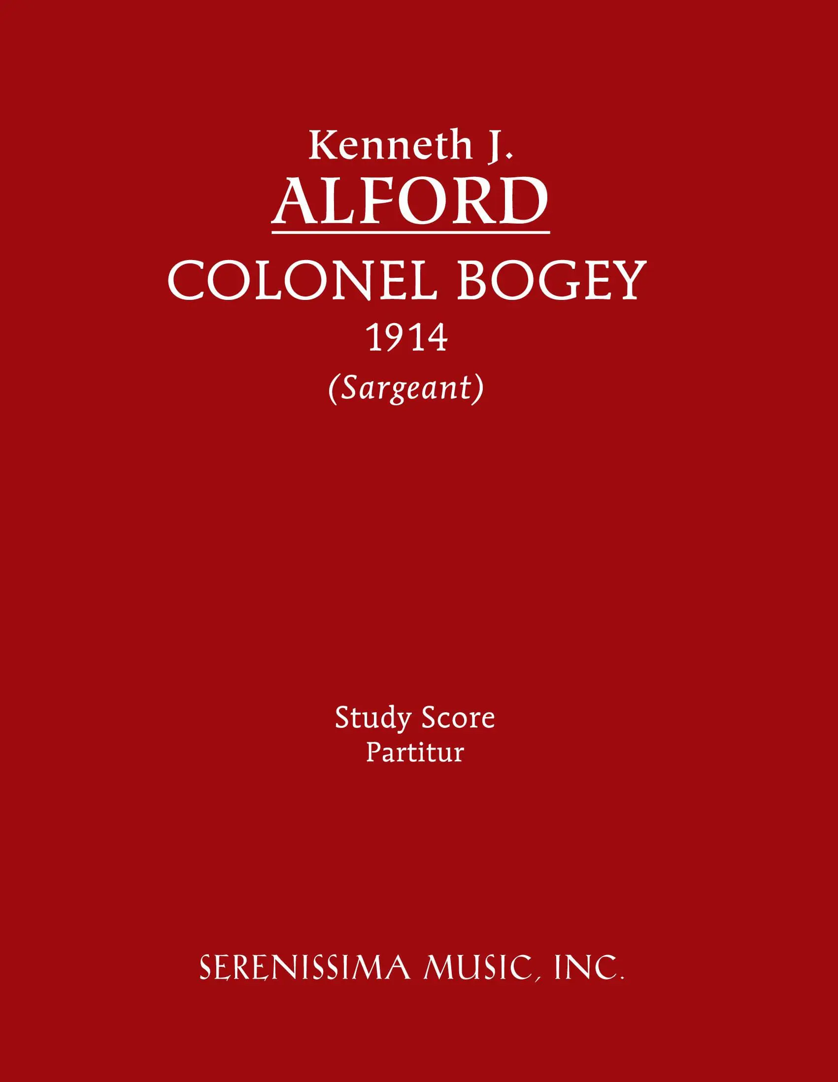 Colonel Bogey (Sargeant)