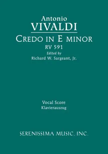 Credo in E minor, RV 591 (Sargeant)