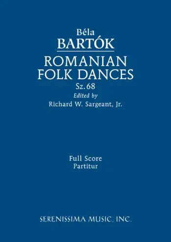 Romanian Folk Dances, Sz.68 (Sargeant)