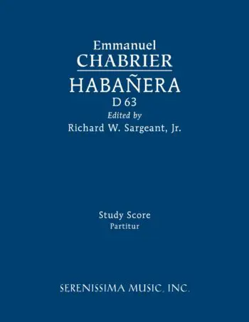 Habanera, D 63 (Sargeant)
