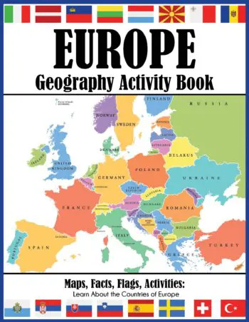 Europe Geography Activity Book