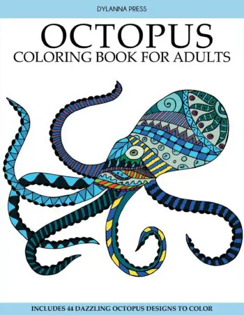 Octopus Coloring Book for Adults