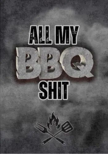 BBQ Journal, Outdoor Barbeque Grill Tracker, Track and Record Meat, Prep, and More, Pitmaster Logbook
