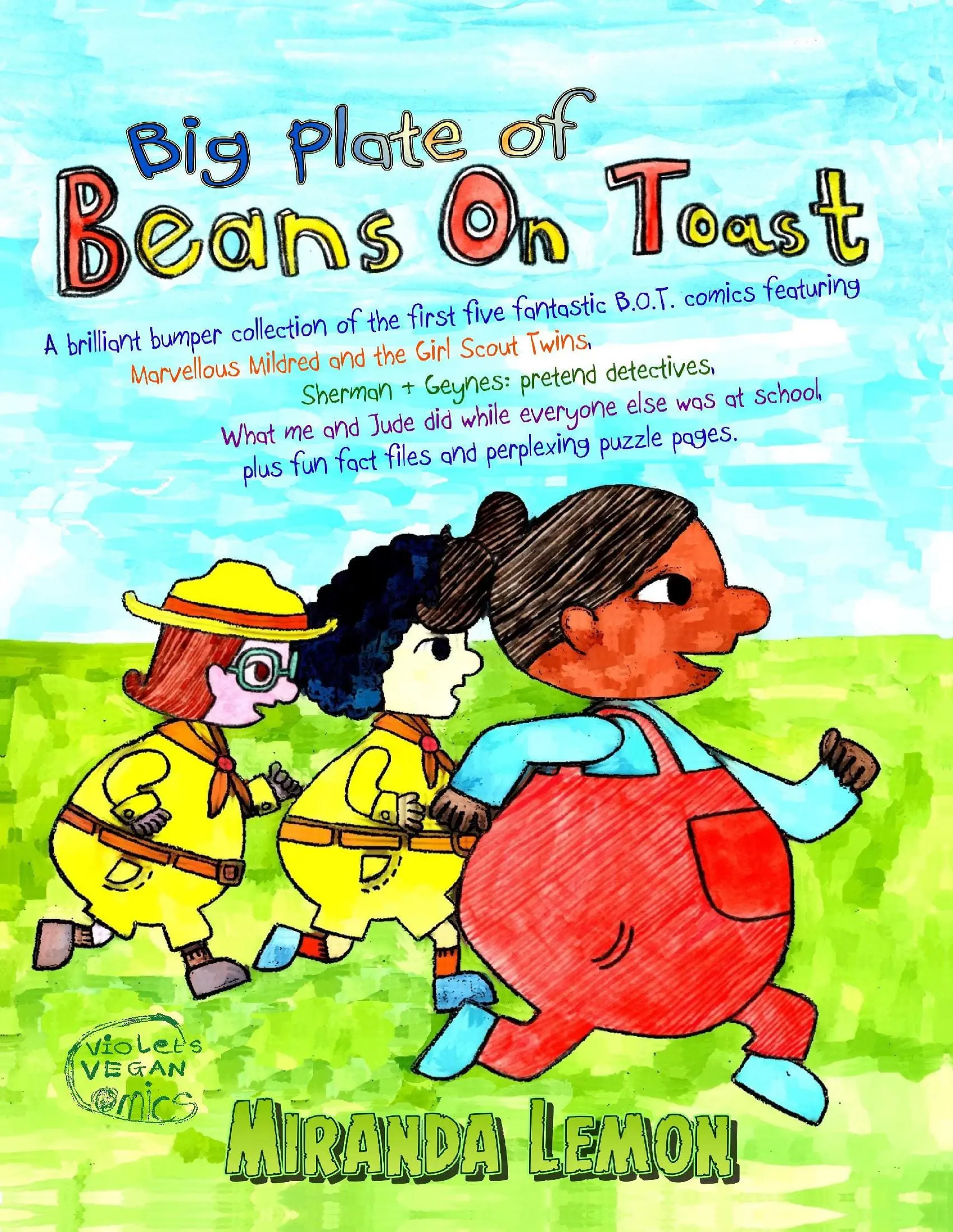 Big Plate of Beans on Toast