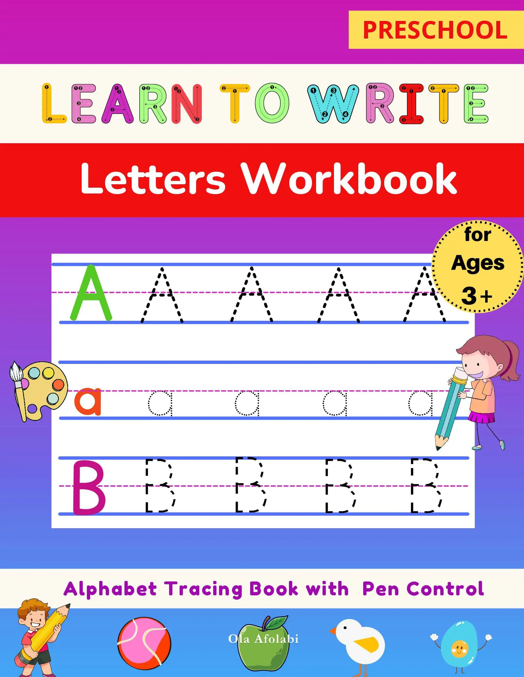 Learn to Write Letters Workbook
