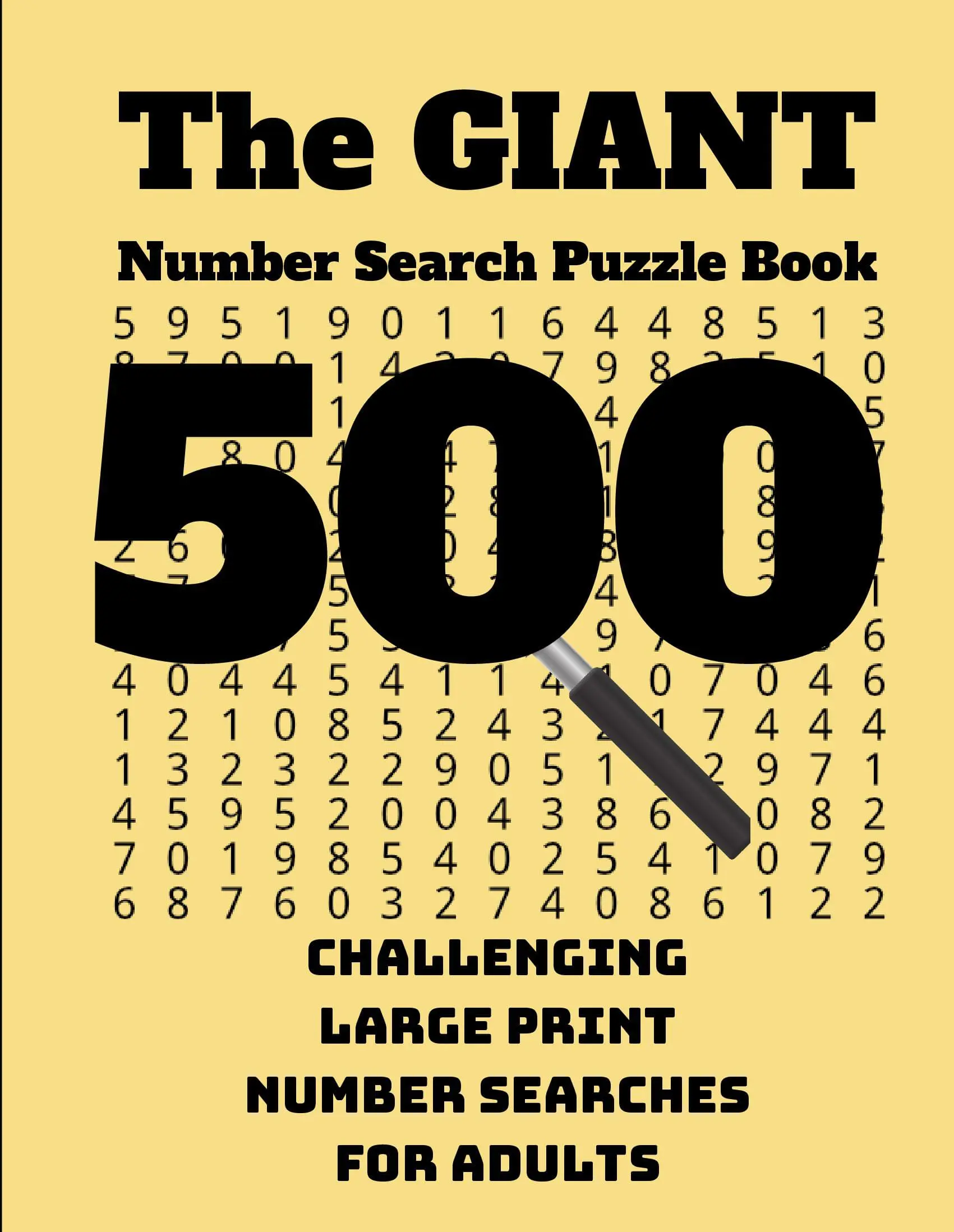 The Giant Number Search Puzzle Book