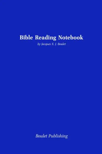 Bible Reading Notebook