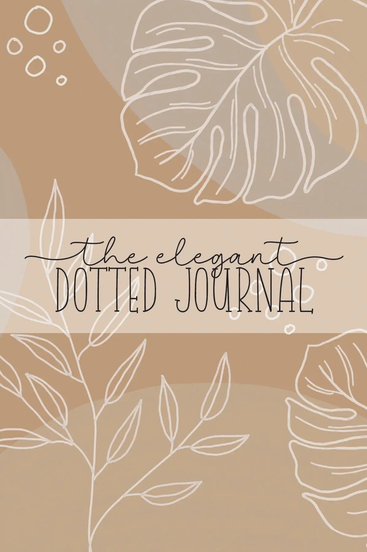Undated The Elegant Pre-Made Bullet Dotted Journal Spiral Bound