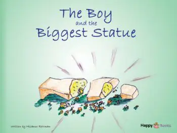 The Boy and the Biggest Statue