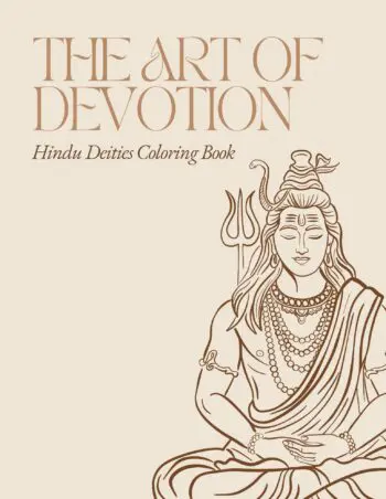 The Art of Devotion: Hindu Deities Coloring Book