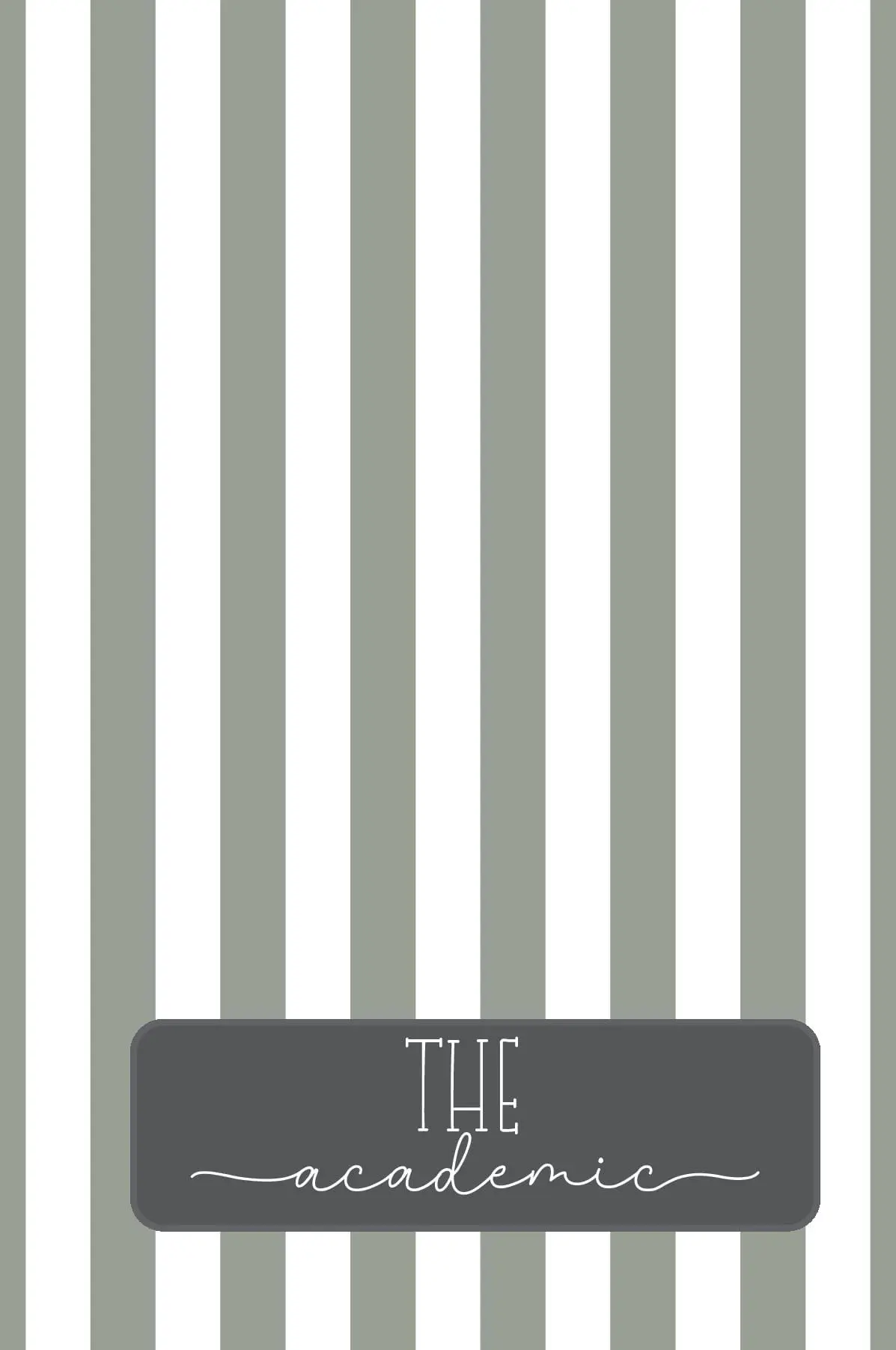 The Academic Planner: A Premade Bullet Dotted Journal Tracker for Students