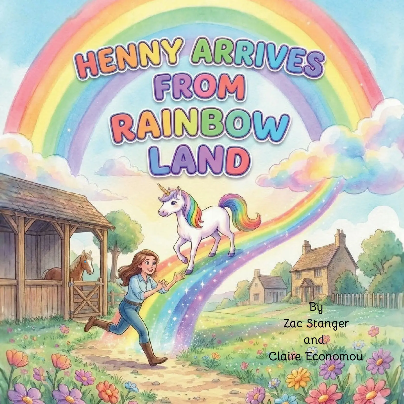 Henny’s arrival from Rainbow Land