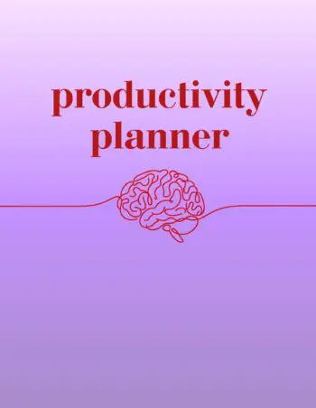 The Productivity Planner