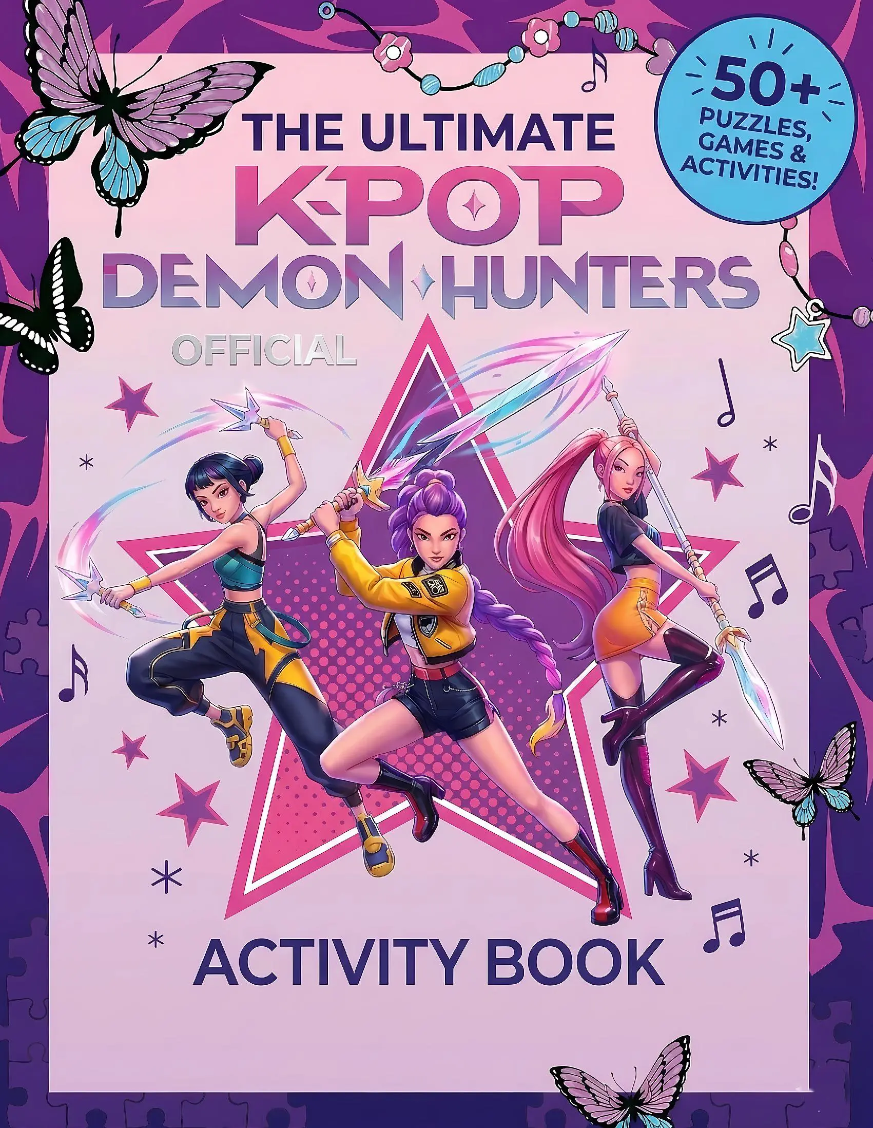 KPop Demon Hunters Activity Book for Teens & Adults