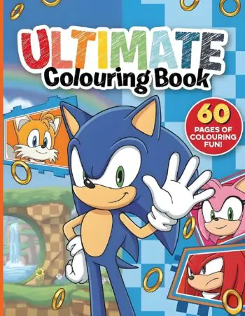 The Unofficial Coloring Book For Kids & Fans of Sonic the Hedgehog, Video Game Player