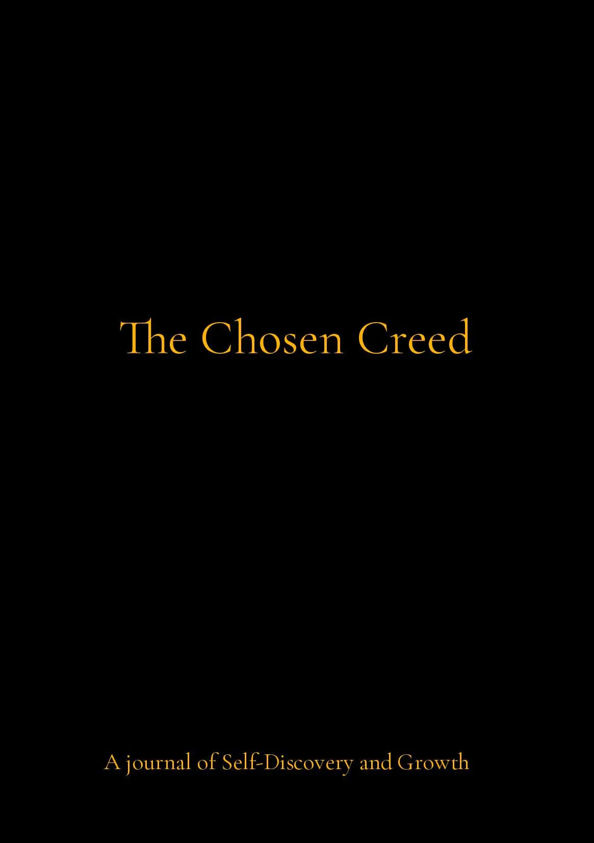 The Chosen Creed