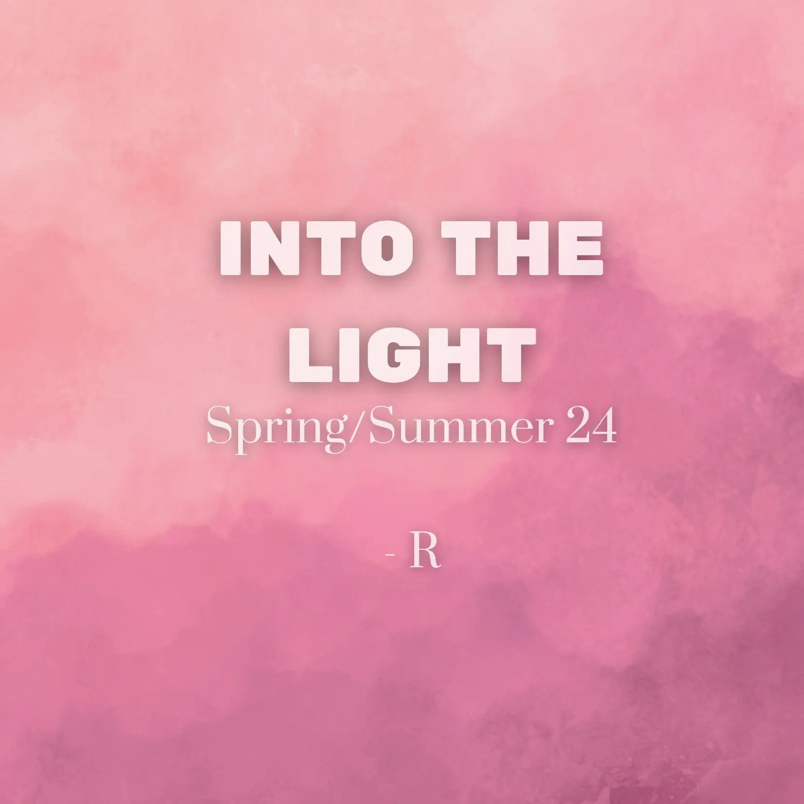 Into The Light