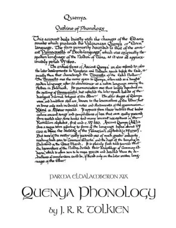 Parma Eldalamberon 19 : Quenya Phonology
