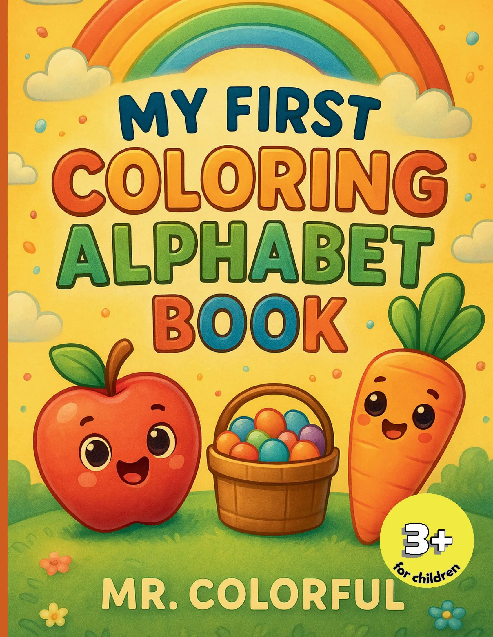 A to Z: My First Alphabet Coloring Book