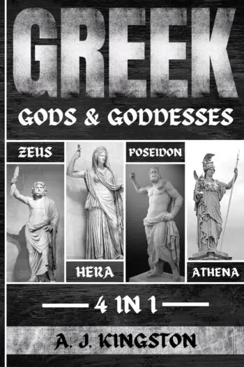 Greek Gods & Goddesses: 4 In 1 Zeus, Hera, Poseidon & Athena