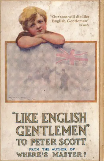 Like English Gentlemen: to Peter Scott