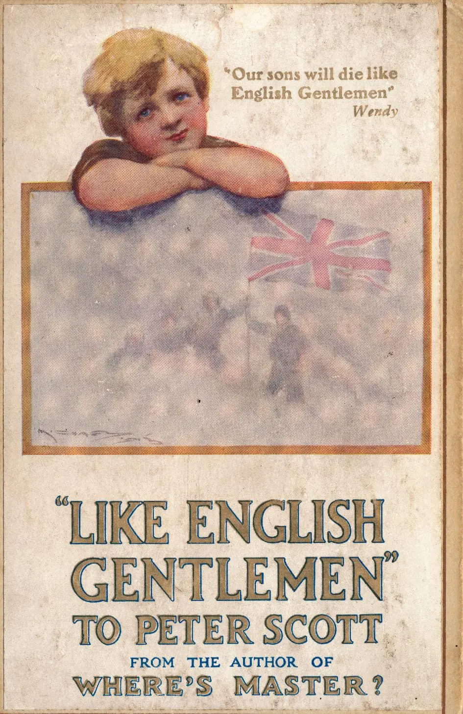 Like English Gentlemen: to Peter Scott