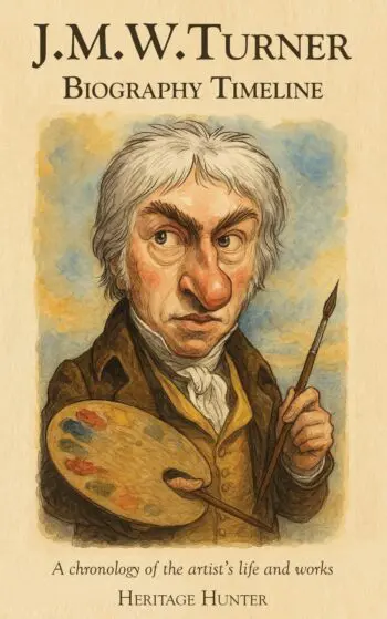 J.M.W. Turner Biography Timeline