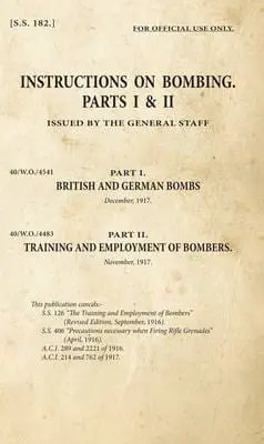 ss182 - Instructions on Bombing Pts I and II