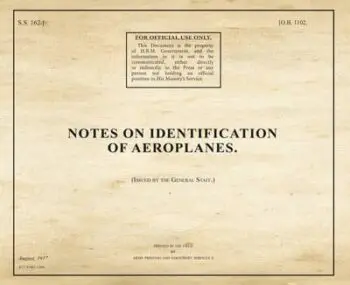 SS162_Notes_on_Identification_of_Aeroplanes