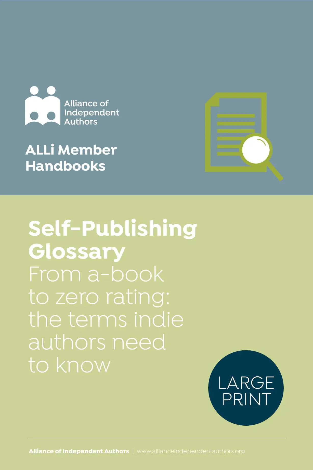 Self-Publishing Glossary