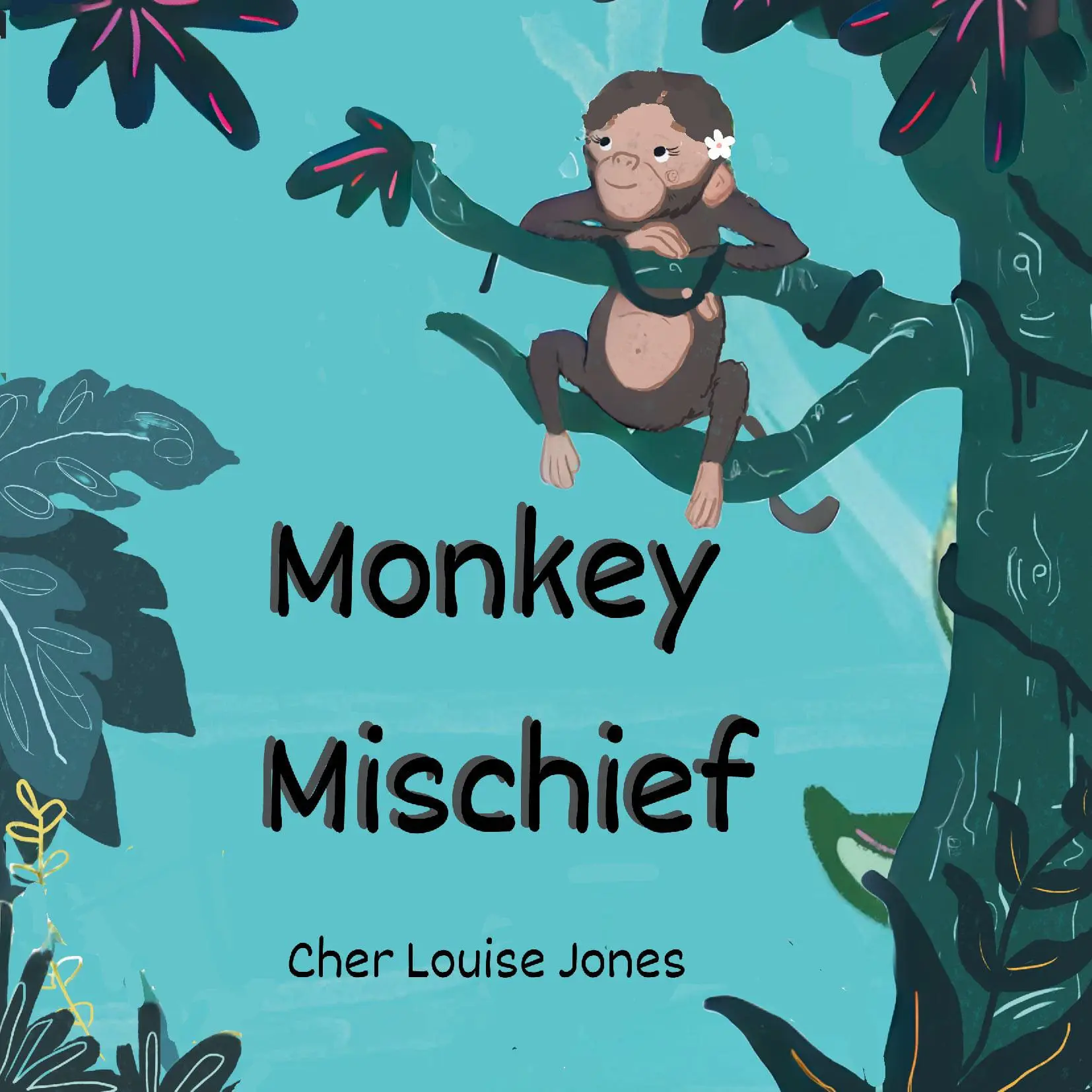 Monkey Mischief (Large Print Edition)