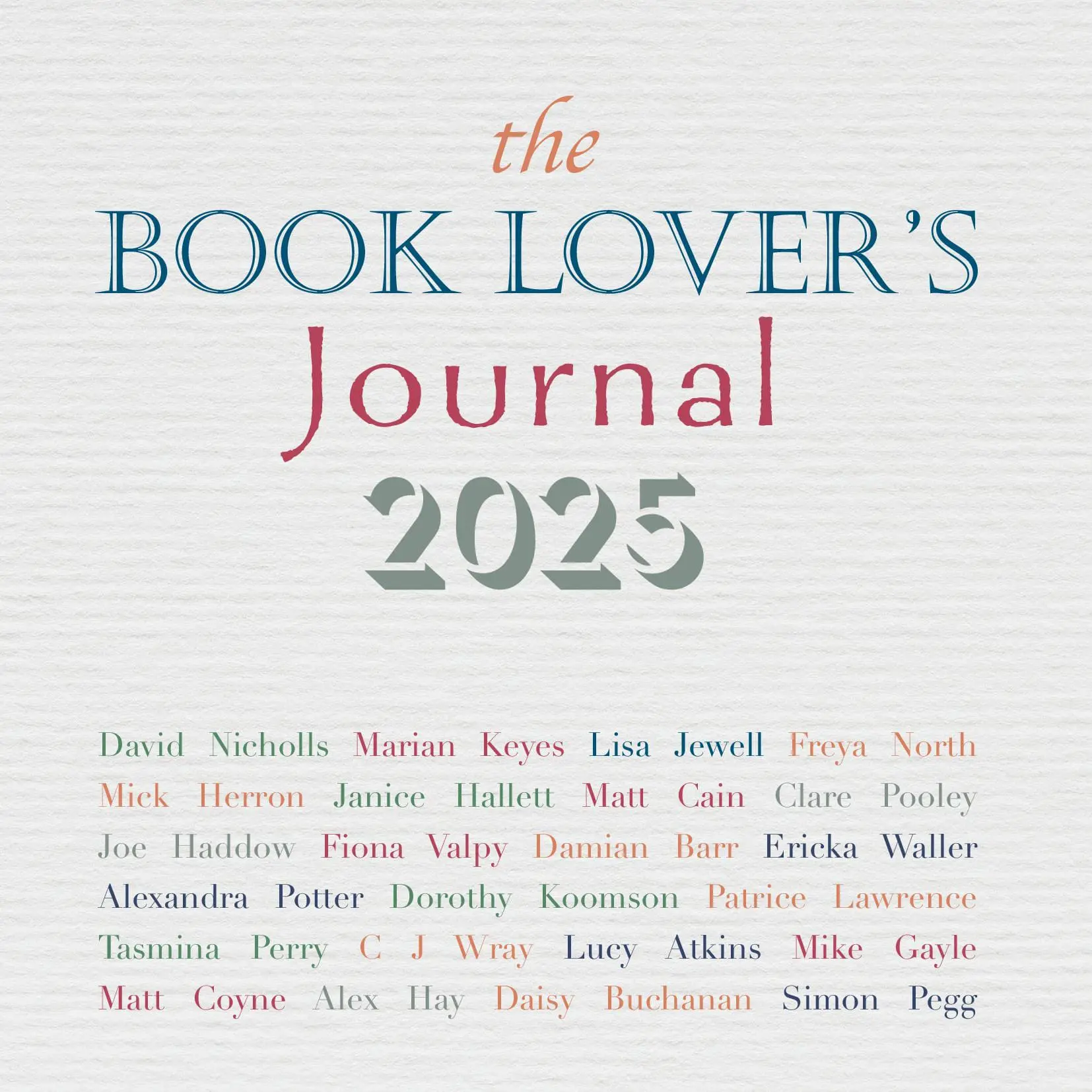 The Book Lover's Journal 2025