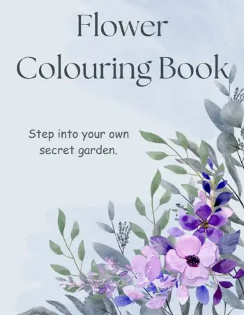 Flower Colouring Book
