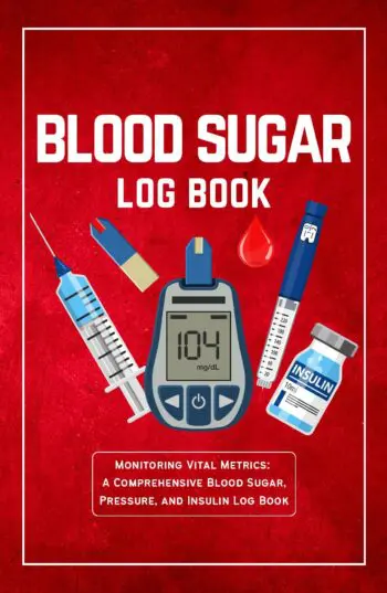 BLOOD SUGAR LOG BOOK – A Simple Daily Tracker for Managing Diabetes with Confidence.