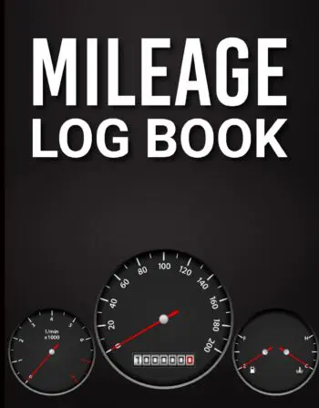 Mileage Log Book for Tax Deductions, Business, and Personal Use