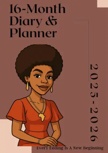 16-Month Planner: Every day is a new beginning