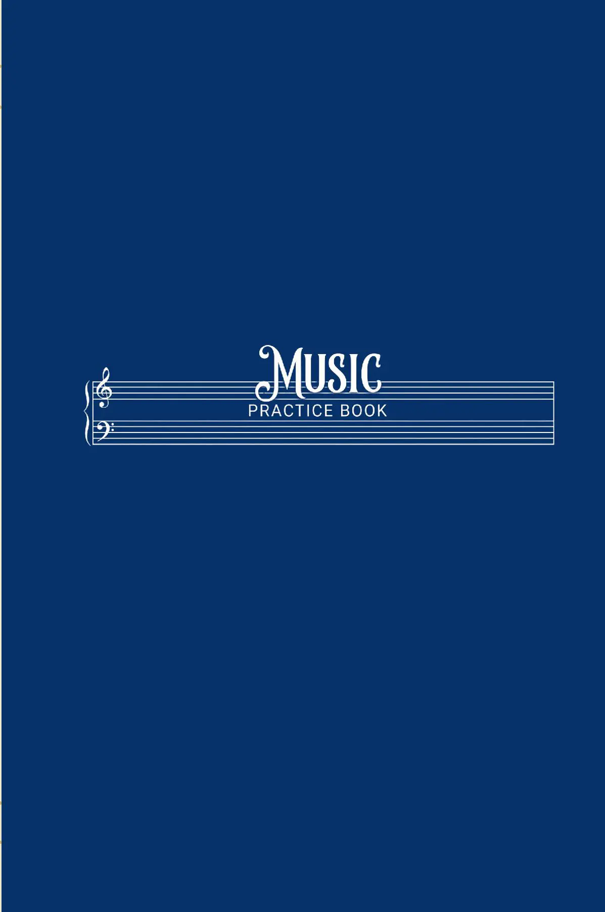 Music Practice Book