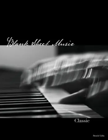 Blank Sheet Music: Classic