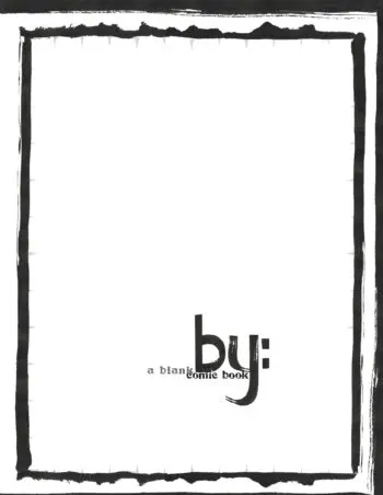 By: A Blank Comic Book