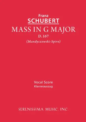 Mass in G major, D.167 (Mandyczewski-Spiro)