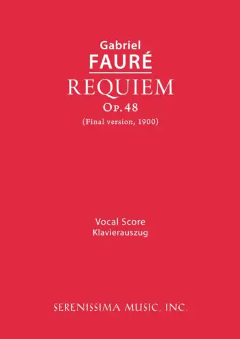 Requiem, Op.48 (Final version, 1900)