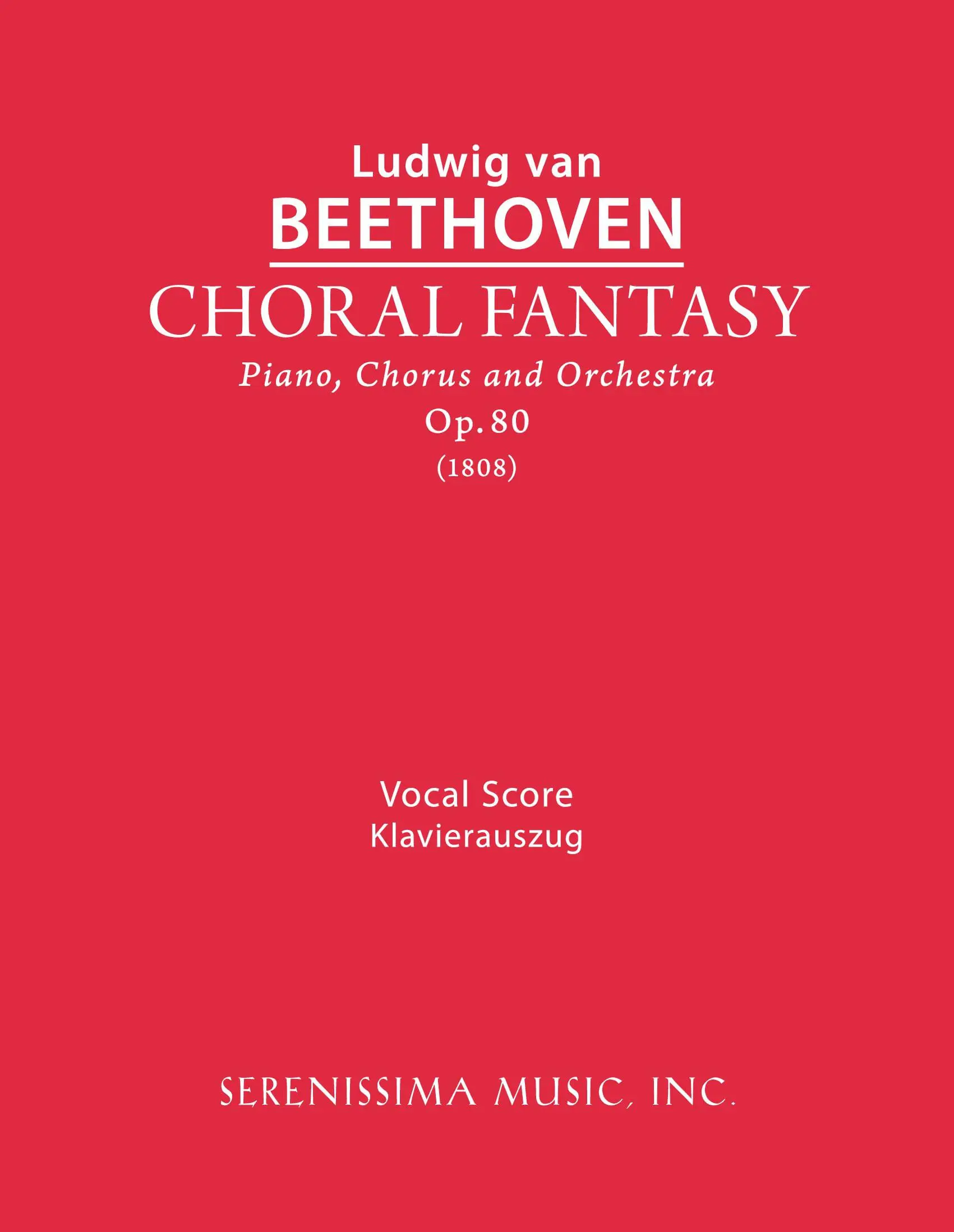 Choral Fantasy, Op.80 (Scharwenka)