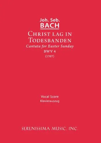 Christ Lag in Todesbanden, BWV 4 (BGA, Schreck/West)