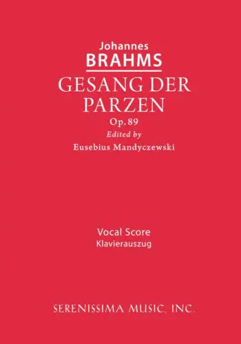 Gesang der Parzen, Op.89 (Mandyczewski)