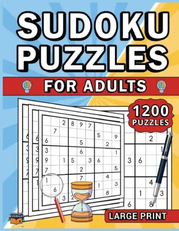 1200 Sudoku Puzzles for Adults