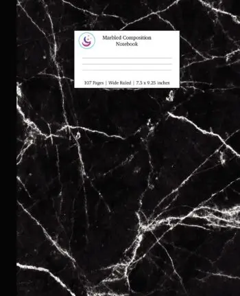 Marbled Composition Notebook
