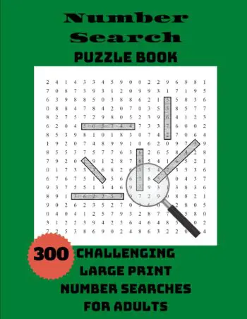 Number Search Puzzle Book